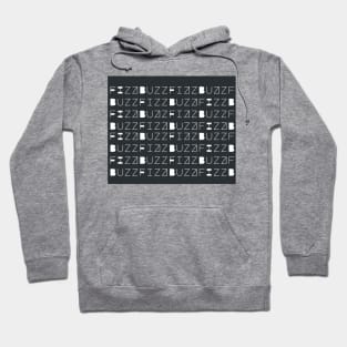 Fizz Buzz - Text Dark Hoodie